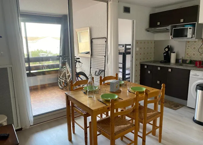 Avec Loggia, Parking, Proche Mer, Tv, Lave-linge, 2 Velos, Port Leucate, 4 Pers. - Fr-1-798-4 Daire Leucate