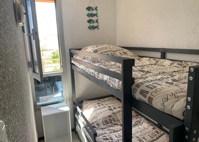 Avec Loggia, Parking, Proche Mer, Tv, Lave-linge, 2 Velos, Port Leucate, 4 Pers. - Fr-1-798-4