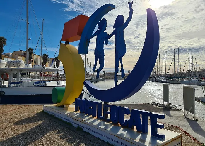 Avec Loggia, Parking, Proche Mer, Tv, Lave-linge, 2 Velos, Port Leucate, 4 Pers. - Fr-1-798-4 * Leucate