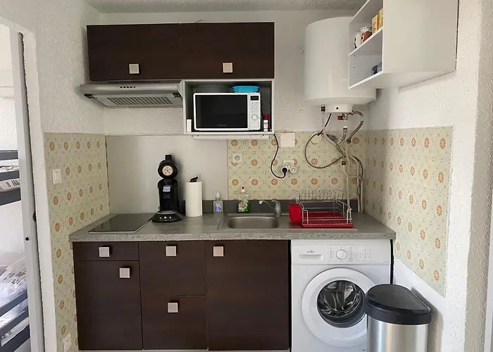 Avec Loggia, Parking, Proche Mer, Tv, Lave-linge, 2 Velos, Port Leucate, 4 Pers. - Fr-1-798-4 Daire *